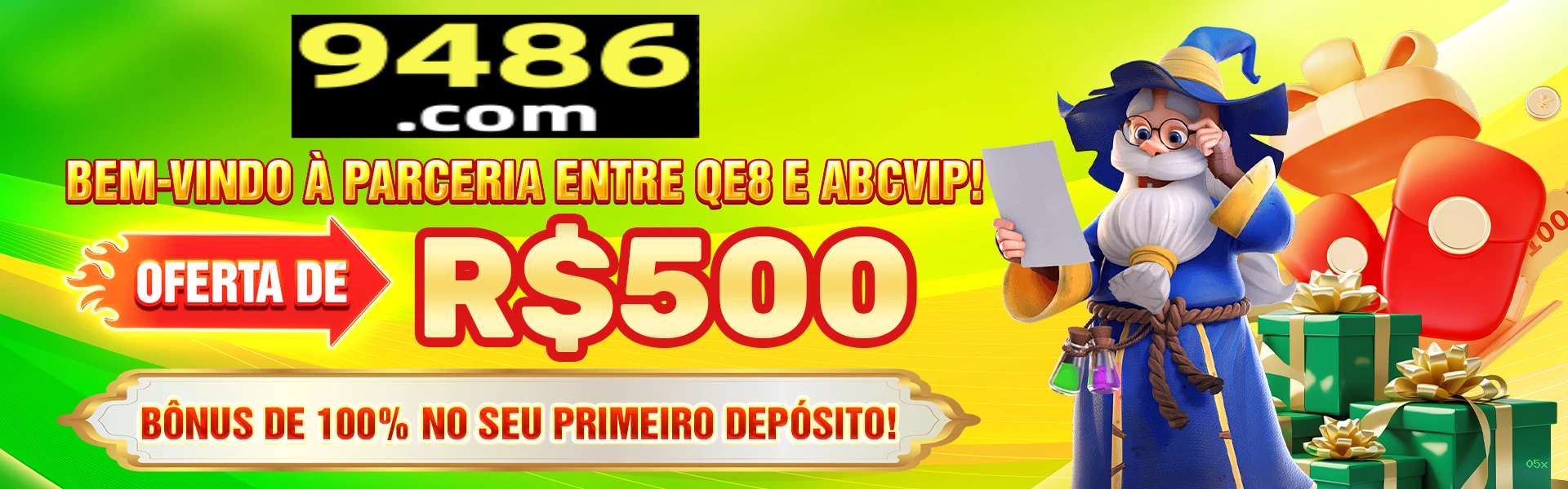 Bônus e prêmios 05x